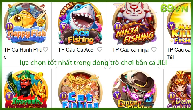 lựa chọn tốt cho bắn cá JILI
